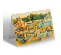 NOTELET - Main Vista, Festival Pleasure Gardens (b) - Vintage Art Style