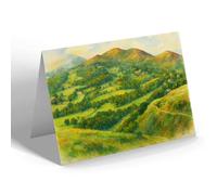 NOTELET - Malvern Hills (a) - Vintage Art Style