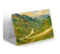 NOTELET - Malvern Hills (d) - Vintage Art Style