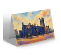 NOTELET - Manchester Cathedral - Vintage Art Style