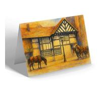 NOTELET - Manchester. Ye Olde Seven Stars Hotel (a) - Vintage Art Style
