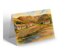 NOTELET - Manx Cottages & Florrie Forde's Bungalow - Vintage Art Style
