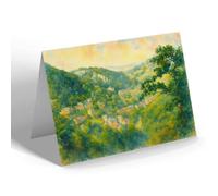 NOTELET - Matlock-Bath from the Pavilion Gardens - Vintage Art Style