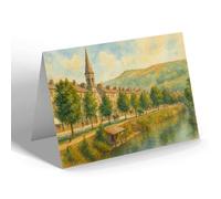 NOTELET - Matlock Bath. South Parade (a) - Vintage Art Style