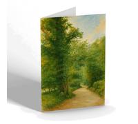 NOTELET - Matlock Bath. The Lover's Walk - Vintage Art Style