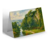 NOTELET - Matlock. Pic Tor Promenade - Vintage Art Style