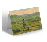 NOTELET - Matlock, view of Riber & Masson - Vintage Art Style