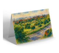 NOTELET - Memorial Park, Bridge of Allan - Vintage Art Style