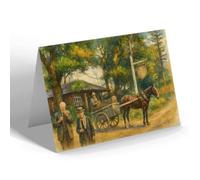 NOTELET - Mr Lloyd George's Farm Shop, Churt (a) - Vintage Art Style