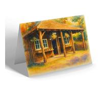 NOTELET - Mr Lloyd George's Farm Shop, Churt (e) - Vintage Art Style