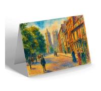 NOTELET - Museum Street, York - Vintage Art Style