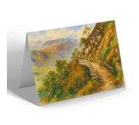 NOTELET - Near Halfway House, Ben Nevis, Fort William - Vintage Art Style