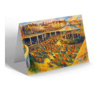 NOTELET - New Band Pavilion & Colonnade Clacton-on-Sea - Vintage Art Style