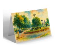 NOTELET - New Road, St John's, Worcester - Vintage Art Style