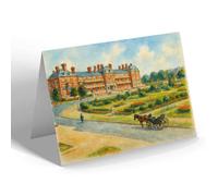 NOTELET - North Parade & Gardens, Skegness - Vintage Art Style