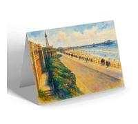 NOTELET - North Pier & Lower Promenade, Blackpool - Vintage Art Style