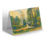 NOTELET - Nottingham. The Arboretum - Vintage Art Style