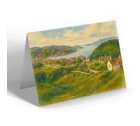 NOTELET - Oban & Sound of Kerrera - Vintage Art Style