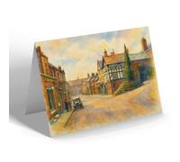 NOTELET - Old Hall Street, Malpas - Vintage Art Style