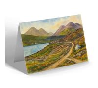 NOTELET - Old Whaling Station, Tarbert, Harris - Vintage Art Style