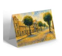 NOTELET - Owain Glyndwr Institute, Machynlleth - Vintage Art Style