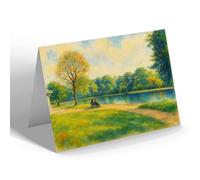 NOTELET - Paddy Freeman's, Jesmond Dene Newcastle - Vintage Art Style