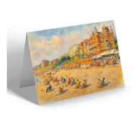 NOTELET - Palmeira Parade & Beach, Westcliff-on-Sea - Vintage Art Style