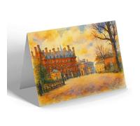 NOTELET - Park Entrance, Star & Garter Hotel Richmond - Vintage Art Style