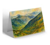 NOTELET - Path nr Halfway Tarn Ben Nevis Fort William - Vintage Art Style
