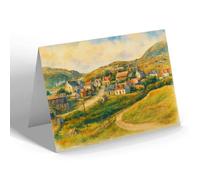 NOTELET - Pier Road, Isle of Harris - Vintage Art Style