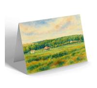 NOTELET - Playing Fields, Old Meldrum - Vintage Art Style