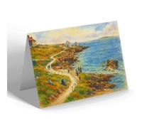 NOTELET - Portrush. Ladies Bathing Place - Vintage Art Style