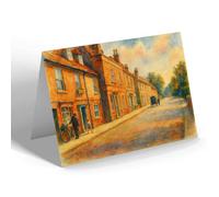 NOTELET - Post Office & Park Street, Colnbrook - Vintage Art Style