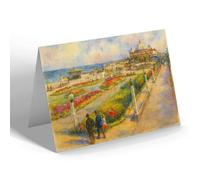 NOTELET - Promenade Gardens & Pavilion, Rhyl - Vintage Art Style