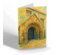 NOTELET - Quaint Corners York, St Margaret's Church - Vintage Art Style