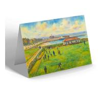 NOTELET - Rhyl Promenade from the Bowling Greens - Vintage Art Style