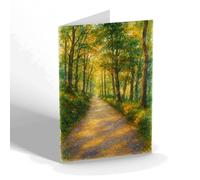 NOTELET - Road to Penlee Point - Vintage Art Style