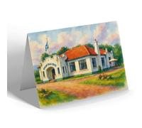 NOTELET - Rob Roy Road House, Aberfoyle (b) - Vintage Art Style