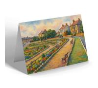 NOTELET - Rock Gardens (a), Stranraer - Vintage Art Style