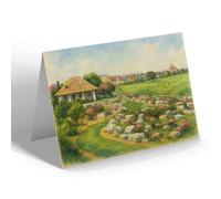 NOTELET - Rock Gardens & Greensward, Frinton-On-Sea - Vintage Art Style
