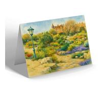 NOTELET - Rock Gardens & Hotels, Southsea - Vintage Art Style