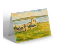 NOTELET - Roman Baths, Amlwch - Vintage Art Style