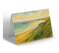 NOTELET - Scaurs of Cruden, Cruden Bay - Vintage Art Style