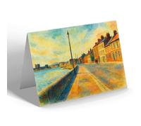 NOTELET - Scotch Quarter, Carrickfergus - Vintage Art Style