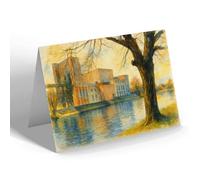 NOTELET - Shakespeare Memorial Theatre, Stratford - Vintage Art Style