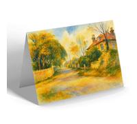 NOTELET - Shore Road, Silverdale - Vintage Art Style