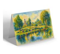 NOTELET - Shrewsbury, The Dingle - Vintage Art Style