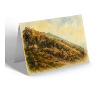 NOTELET - Snowdon, The Summit - Vintage Art Style