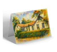 NOTELET - Soldiers & Sailors Home, Bordon Camp - Vintage Art Style