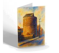 NOTELET - South East Tower, Great Yarmouth - Vintage Art Style